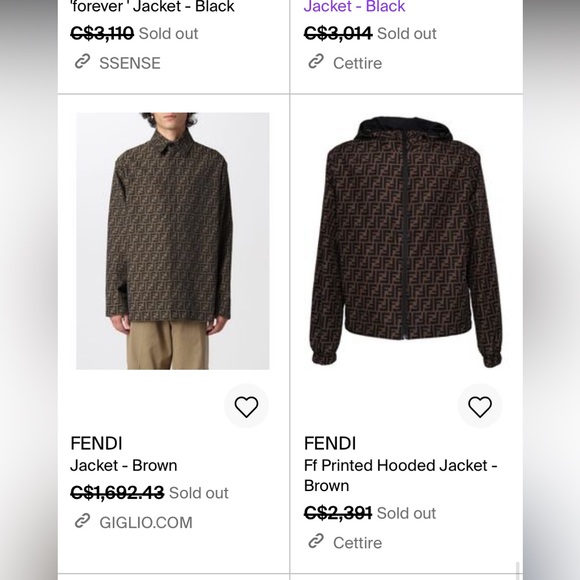 Authentic Fendi Zucca Jacket Vintaged FF Monogram - Picture 9 of 9